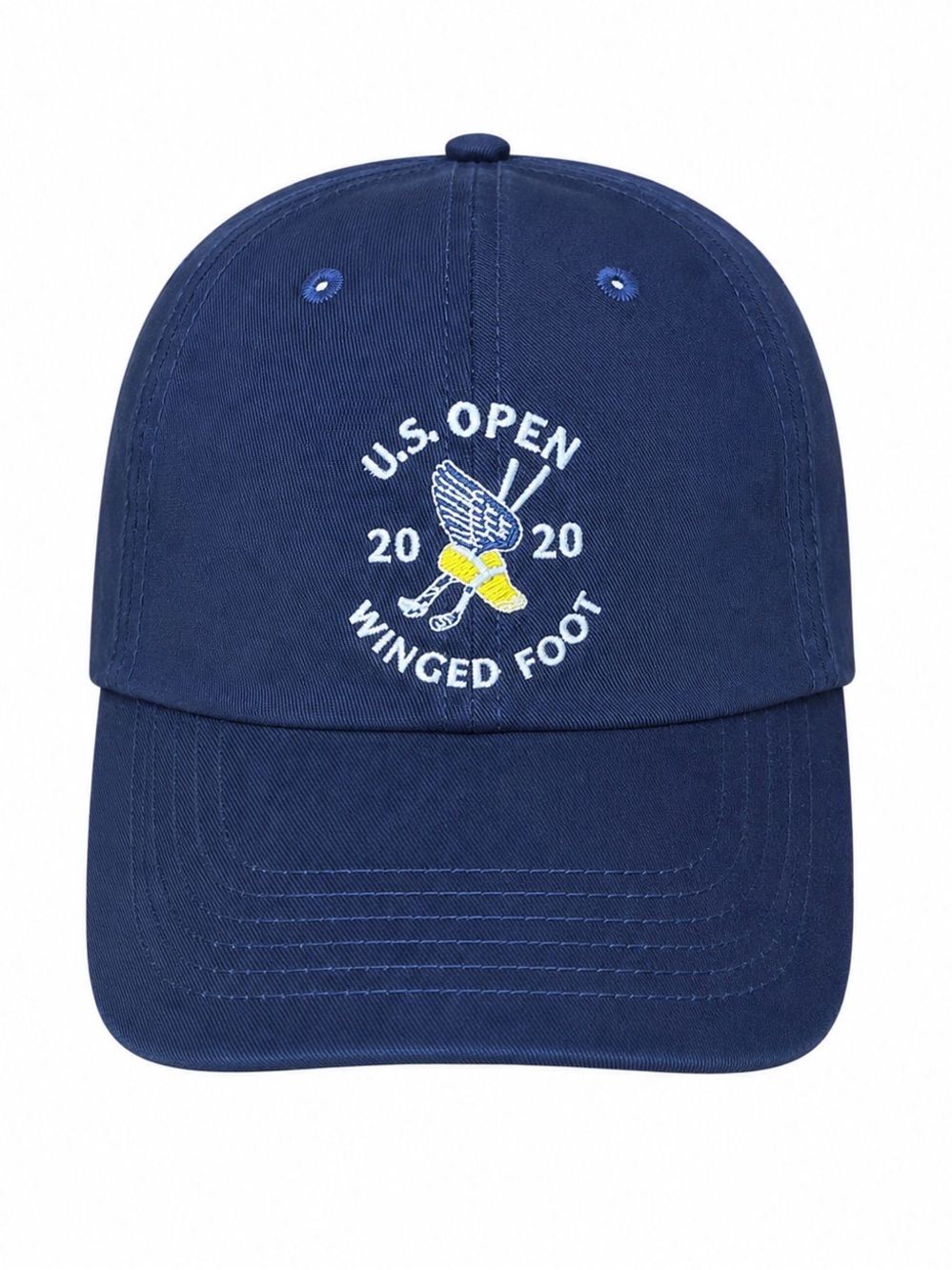 New 2020 US Open Winged Foot USGA Member Blue White PGA Strapback Golf Hat Cap